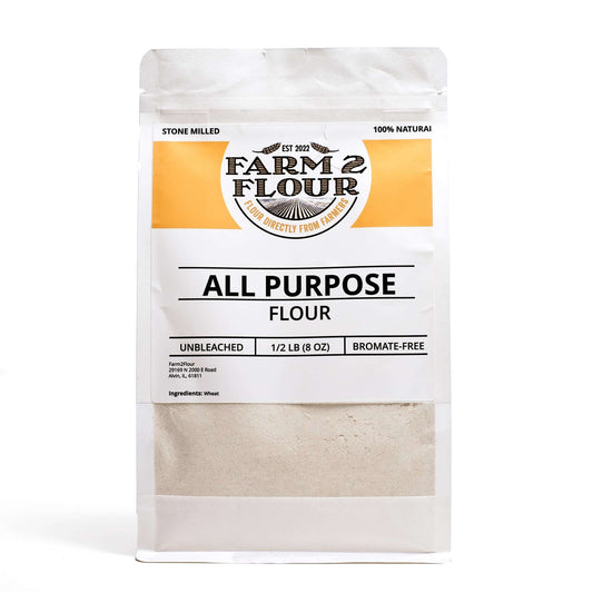  Farm2Flour All Purpose Flour 1/2 Pound