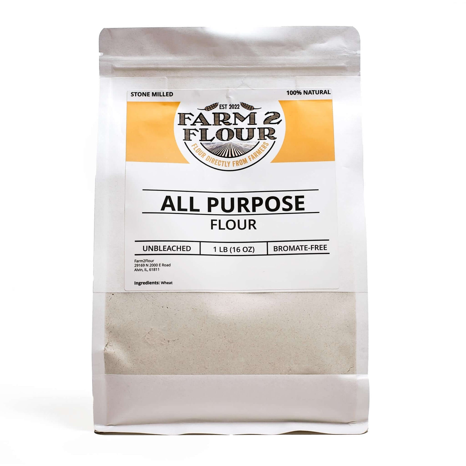 Farm2Flour All Purpose Flour 1 Pound