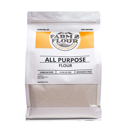 Farm2Flour All Purpose Flour 2 Pounds