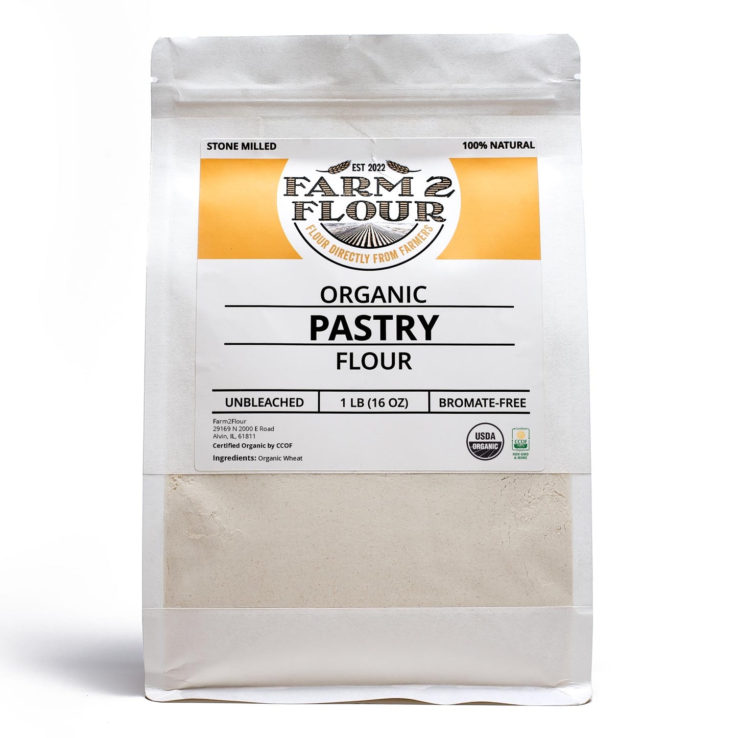 Organic Pastry Flour