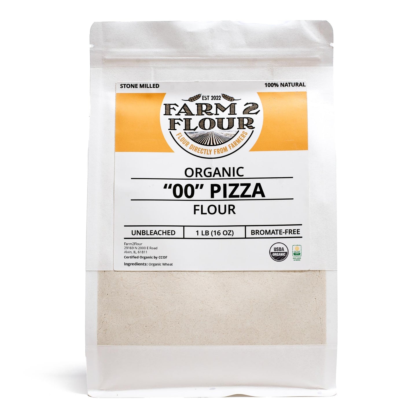 Organic '00' Pizza Flour