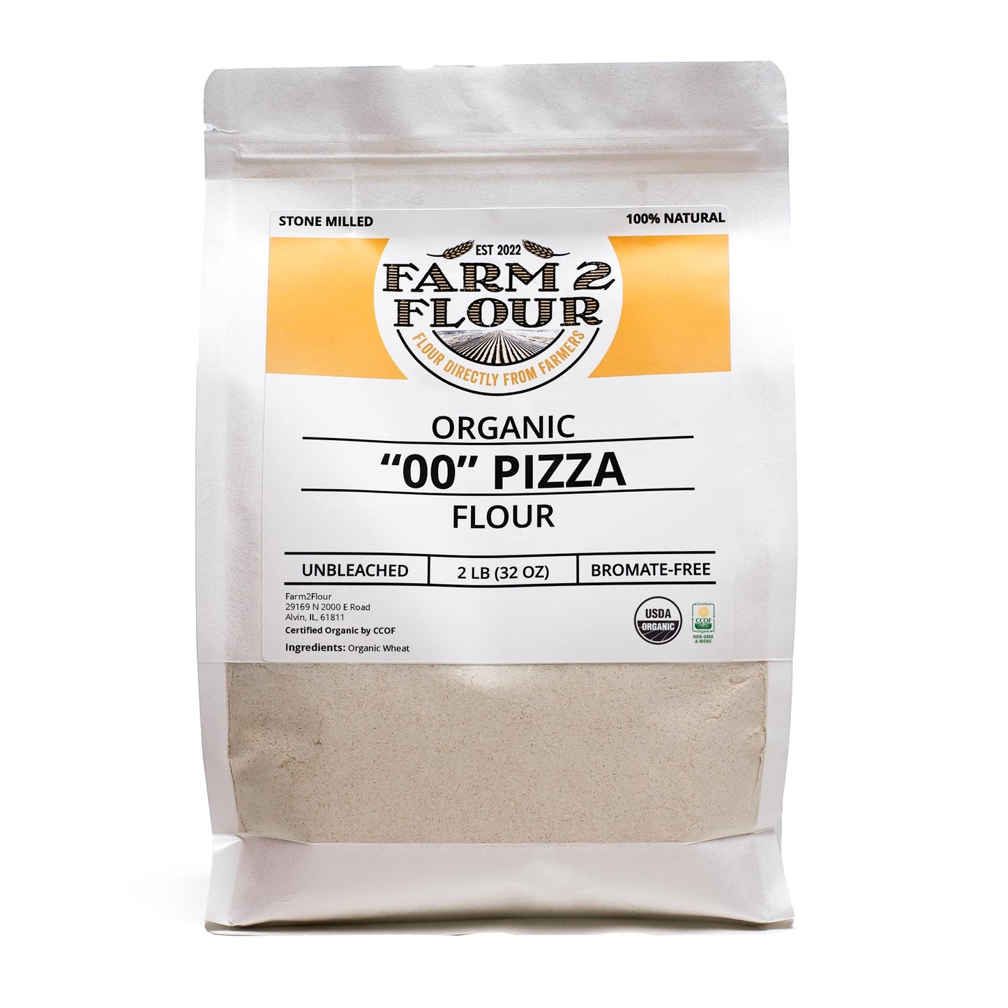 Organic '00' Pizza Flour